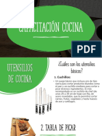 Cocina Basico PDF, PDF, Cuchillo