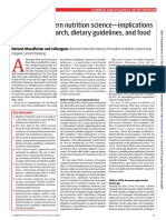 Mozaffarian D 2018 History of Modern Nutrition Science