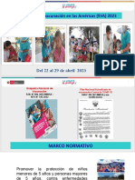 Semana de Vacunación en Las Américas (SVA) 2023: Del 22 Al 29 de Abril 2023