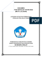 Dokumen Akreditasi Sekolah Tahun 2022 (Mutu Lulusan) : Laporan Kegiatan Pembiasaan Perilaku Religius Siswa