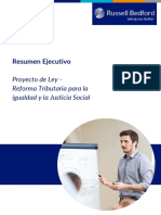 Resumen Ejecutivo - Proyecto de Ley - RT
