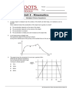 Unit 2 Kinematics