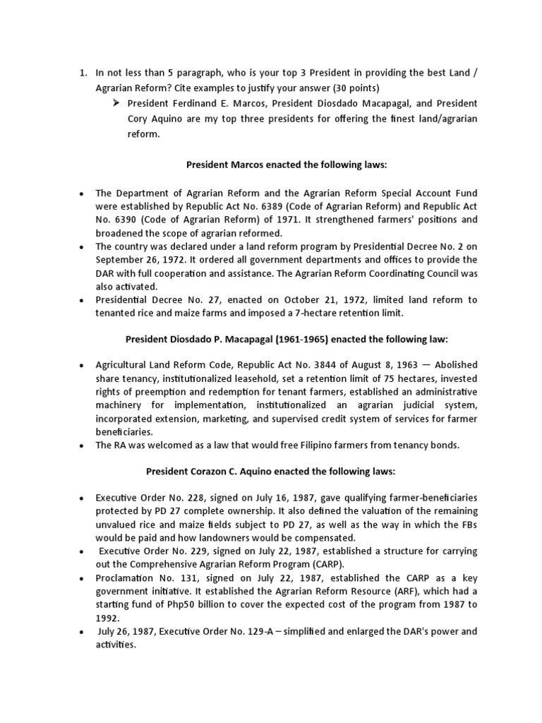 Land Reform Laws In India