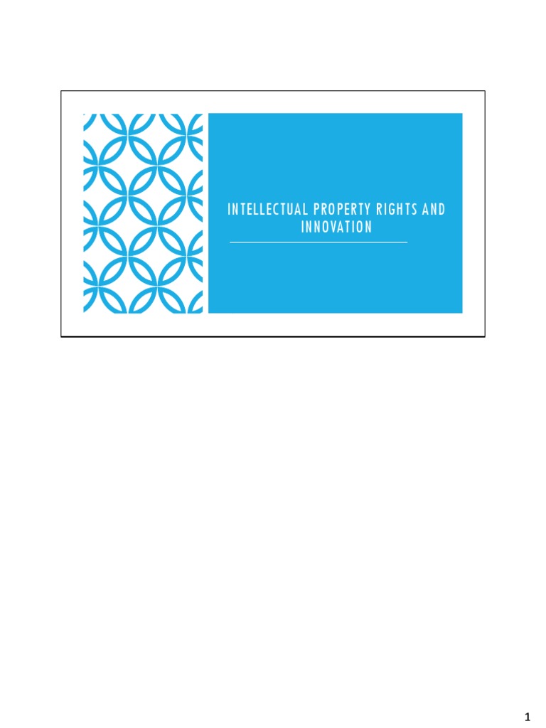 intellectual-property-rights-and-innovation-pdf-intellectual