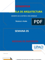 Estadistica: Escuela de Arquitectura