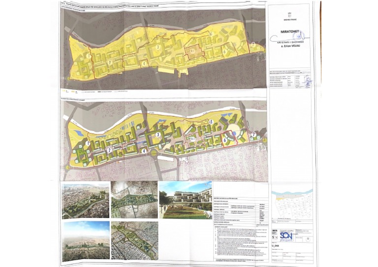 Harta E Përdorimit Të Tokës Dhe Projektimin Urban Për Pdyv Tiranë 5