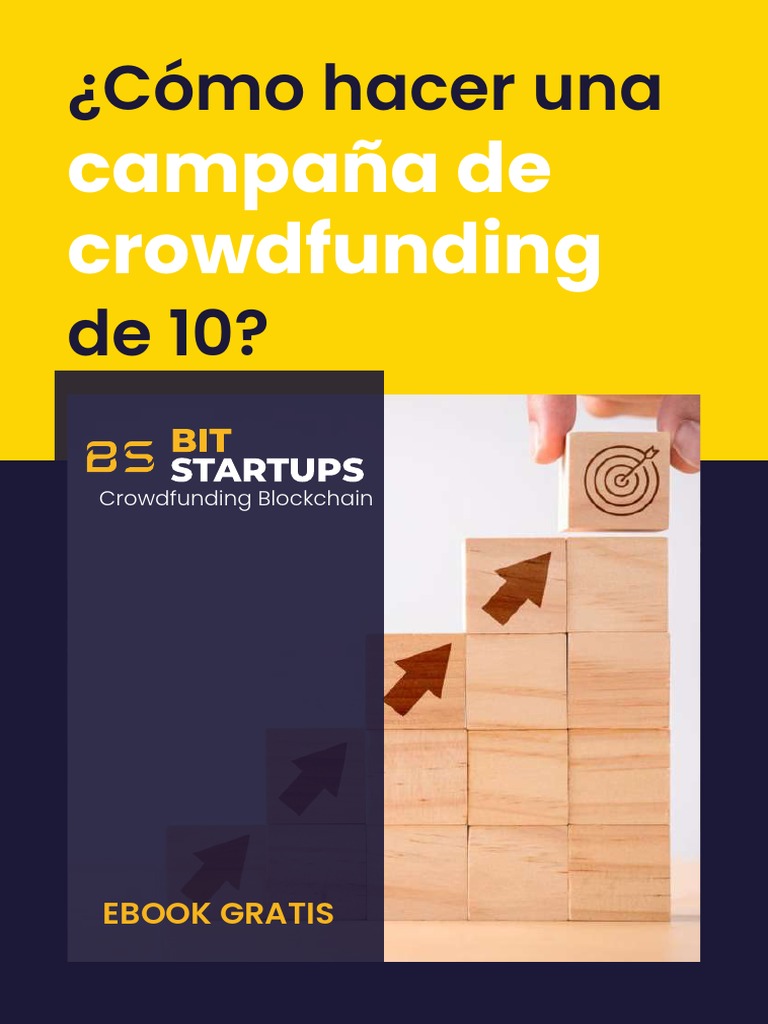 Ebook Como Hacer Una Campana de Crowdfunding PDF Iniciativa empresarial Marketing