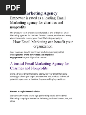 Email Marketing Agency