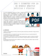 LA OBESIDAD Y DIABETES POR LA FALTA DE BUENOS HÁBITOS ALIMENTICIOS Y FÍSICOS de Trinidad Valeri Huayhua Ccasani 3A