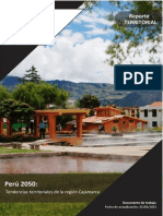 Perú 2050 - Tendencias Territoriales de La Región Cajamarca