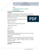 11 Plan de Manejo Ambiental: 11.01. Programa de Medidas Preventivas, Mitigadoras Y Correctivas