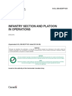Infantry Section and Platoon in Operations: B-GL-309-003/FP-001