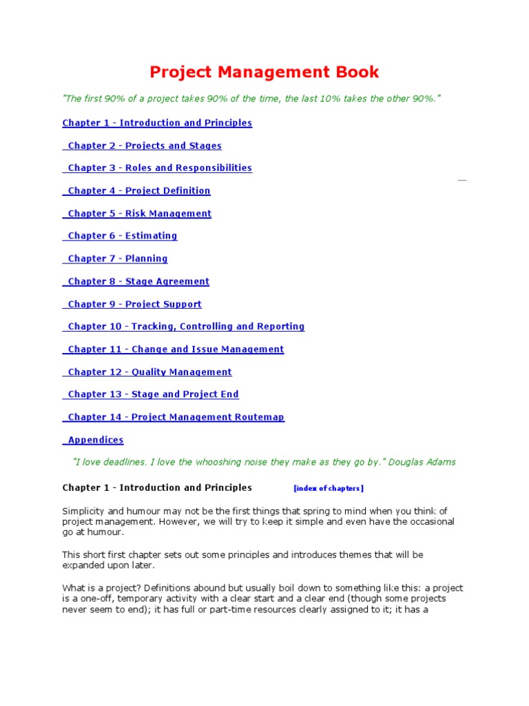 Project Management Principles Overview | PDF | Software Development ...