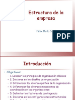 Estructura de La Empresa Enviar