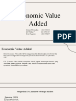 Economic Value Added: Dimas Wirayudha 2111070188 M. Wildan P 2111070189 Seto Nugroho 2111070237