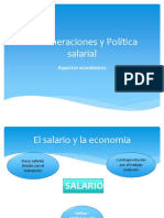 Política salarial y remuneraciones