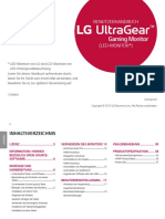 Betriebsanleitung LG ULTRA GEAR