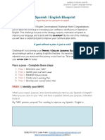 Challenge 1 My Spanish English Blueprint Fillable PDF 2023