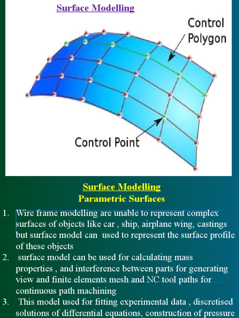 Overview of Surface Modelling Techniques | PDF | Analytic Geometry ...