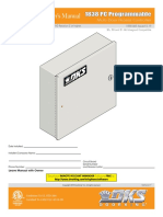 Installation/Owner's Manual: 1838 PC Programmable