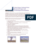 National Parks Research Project