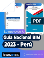 Lo Nuevo de La Guía Nacional BIM 2023 - Perú
