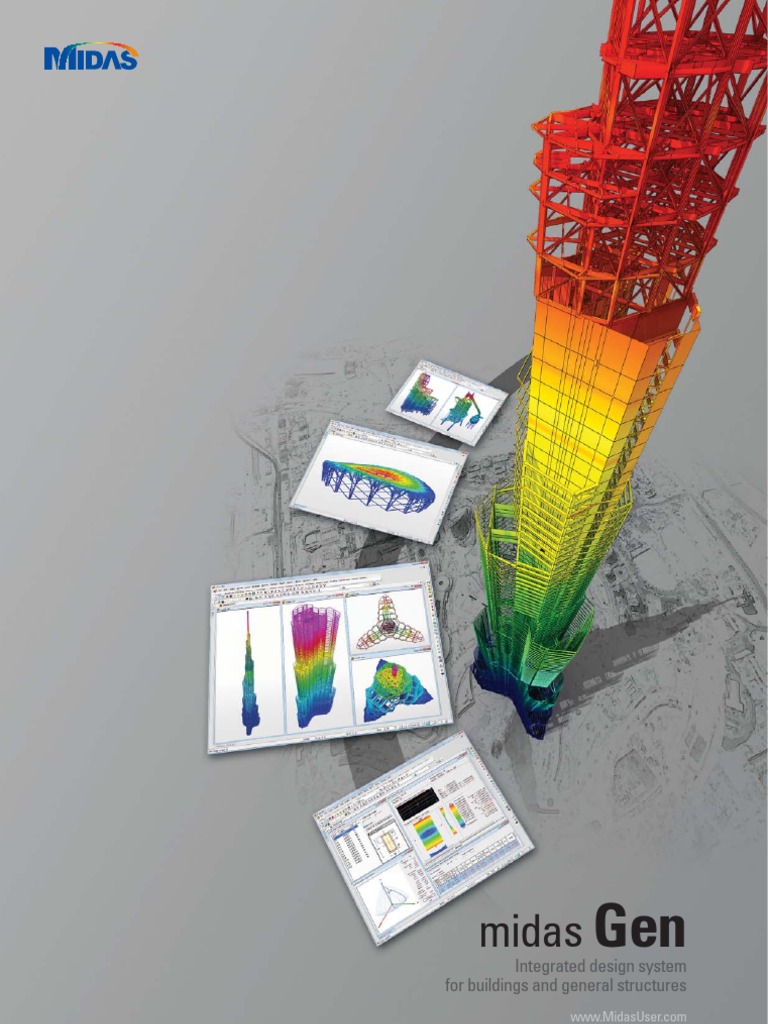 Midas Gen Catalog | PDF | Earthquake Engineering | Stress (Mechanics)