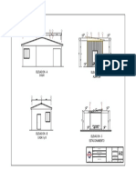 Elevacion - A Elevacion - C Casa I Almacén: Sra. Yeni Rojas