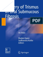 Surgery of Trismus in Oral Submucous Fibrosis: An Atlas Madan Kapre Sudhanshu Kothe