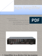 Multistage Amplifier Design and Characteristics