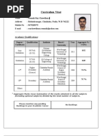 Resume Format for TCS
