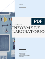 Informe de Laboratorio: Fisicoquimica