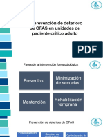 La Prevención de Deterioro de OFAS en Unidades de Paciente Crítico Adulto