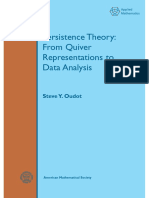 Persistence Theory - From Quiver Representations To Data Analysis-American Mathematical Society (2015)