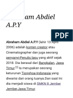 Abraham Abdiel A.P.Y
