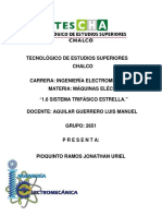 Tecnológico de Estudios Superiores Chalco: "1.6 Sistema Trifásico Estrella."