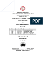 Chatbot Using PHP: Department of Computer Engineering