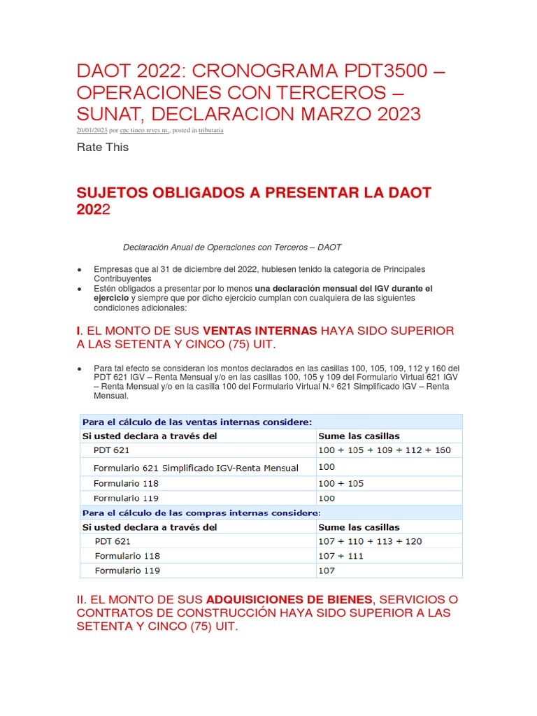 Daot 2022 | PDF