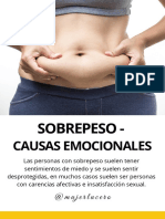 Sobrepeso - Causas Emocionales by Mujer Lucero