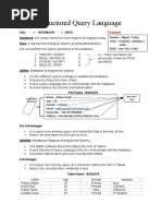 Structured Query Language