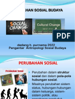 Perubahan Sosial Dan Budaya