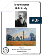 Claude Monet Unit Study