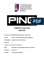Company Analysis Ping Inc