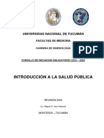 Introducción SALUD PÚBLICA Revisión 2023