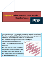 Flow Across A Tube Bundle Heat Exchanger (Tube Bank)