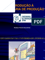 Introdução À Engenharia de Produção: Reidson Pereira Gouvinhas