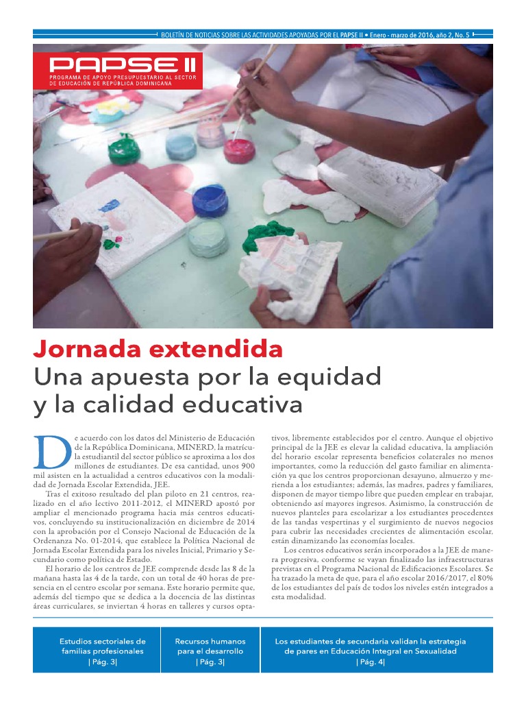 Jornada Extendida | PDF
