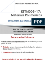 ESTM006-17: Materiais Poliméricos: Universidade Federal Do ABC