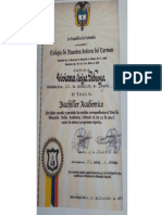 Diploma de Bachiller