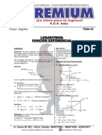 Tema 09 de Algebra - Logaritmos